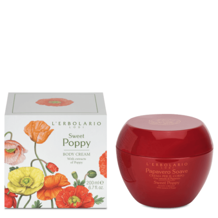 L'Erbolario Sweet Poppy Body Cream