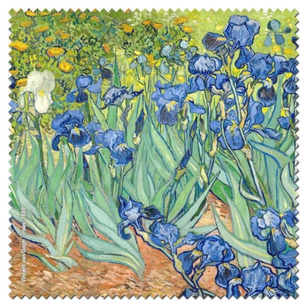 Microfibre Cloth Irises Van Gogh