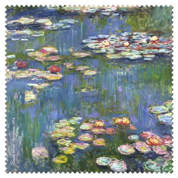 Microfibre Cloth Water Lilies Monet