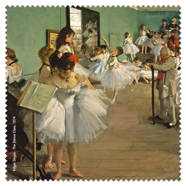 Microfibre Cloth The Dance Class Degas