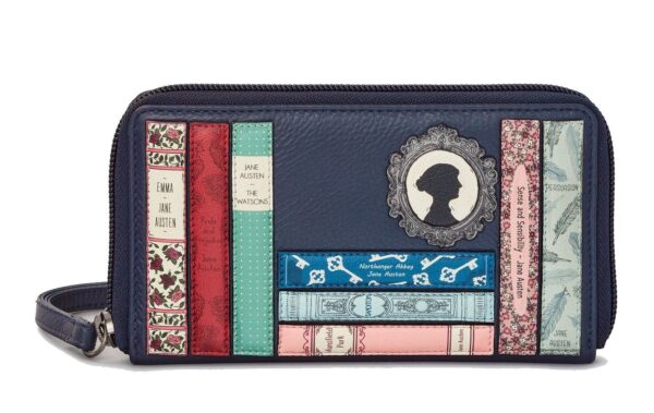 Women's Leather Wallet Jane Austen
